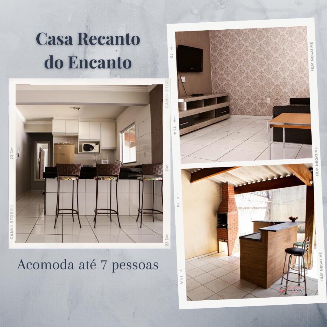 Casas De Temporadas - Hotel Recanto Do Sossego Уберландия Экстерьер фото